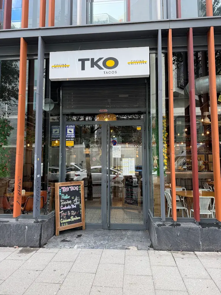 Interior de TKO Tacos Lavapies