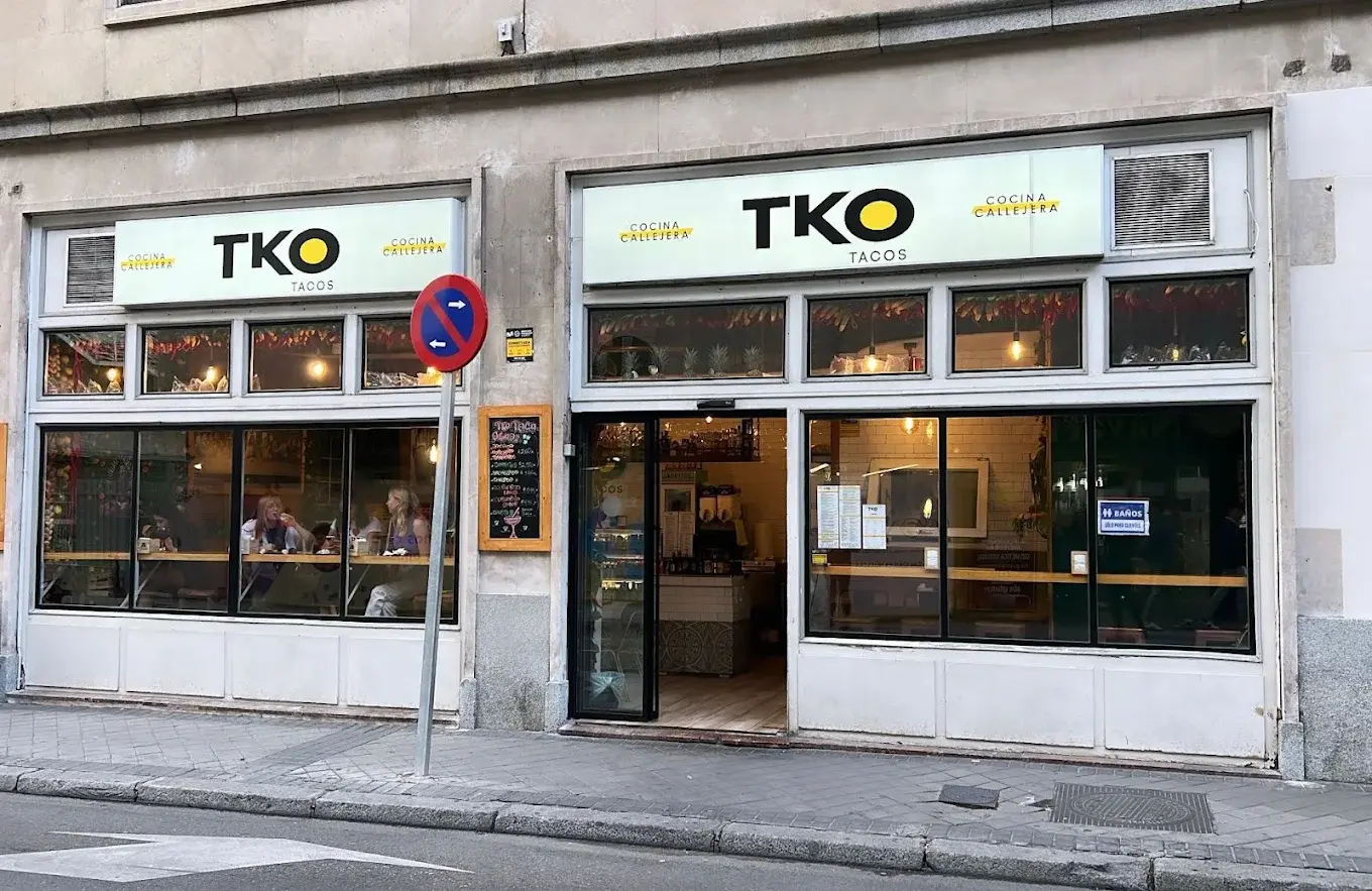 Interior de TKO Tacos | Madrid